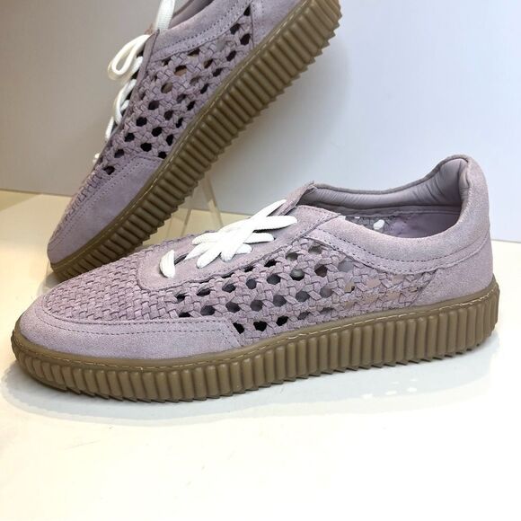 Free People Wimberly Woven Sneakers in Lavender Sz 9.5 NEW in Box - Picture 4 of 14